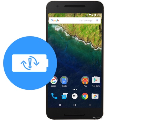 Замена аккумулятора (батареи) HUAWEI Nexus 6P