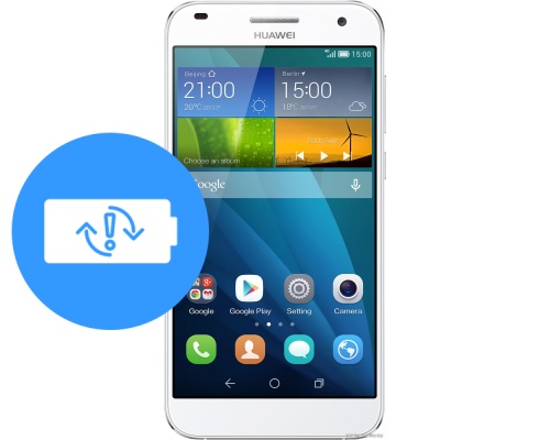 Замена аккумулятора (батареи) HUAWEI Ascend G7