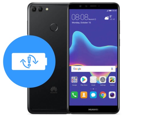 Замена аккумулятора (батареи) HUAWEI Y9