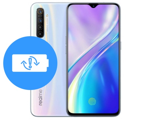 Замена аккумулятора (батареи) realme X2