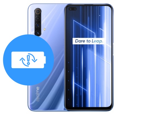 Замена аккумулятора (батареи) realme X50